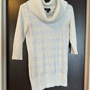 Sparkly 3/4 Length Sweater